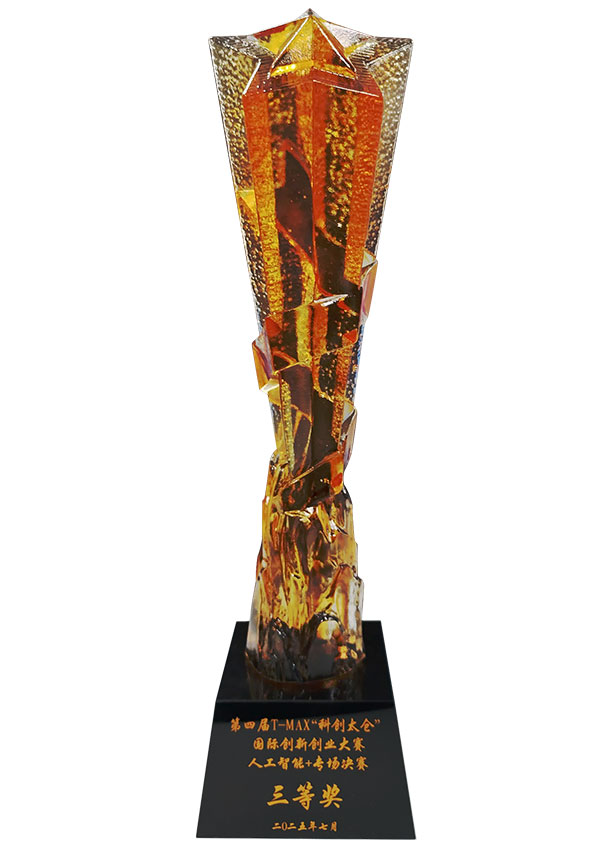 第四届T-MAX“科创大会”国际创新创业大赛人工智能+专场决赛三等奖