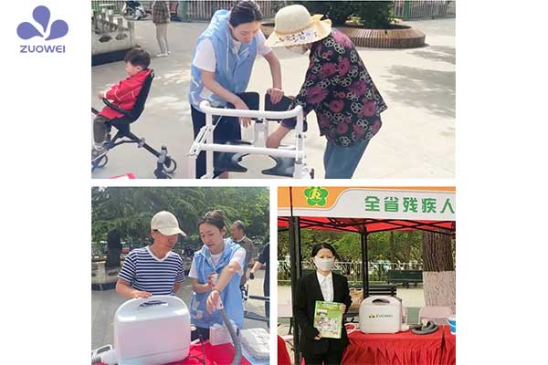科技助残 传递温暖丨深圳作为科技受邀参加成都市第33次全国助残日活动